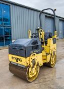 Bomag BW80 AD-2 double drum ride on roller Year: 2009 S/N: 101460425494 Recorded Hours: 1748 1348