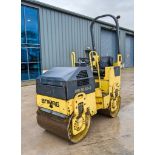 Bomag BW80 AD-2 double drum ride on roller Year: 2009 S/N: 101460425494 Recorded Hours: 1748 1348