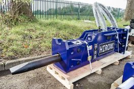 Hirox HDX30 hydraulic breaker to suit 10 to 15 tonne excavator Pin diameter: 65mm Pin centres: 380mm