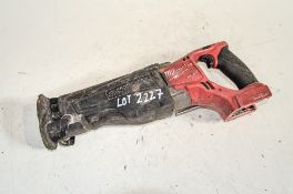 Milwaukee M18 ONF6X 18v cordless reciprocating saw ** No battery or charger ** 02318076953