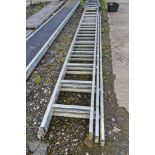 Youngman 3 - stage aluminium ladder A954492