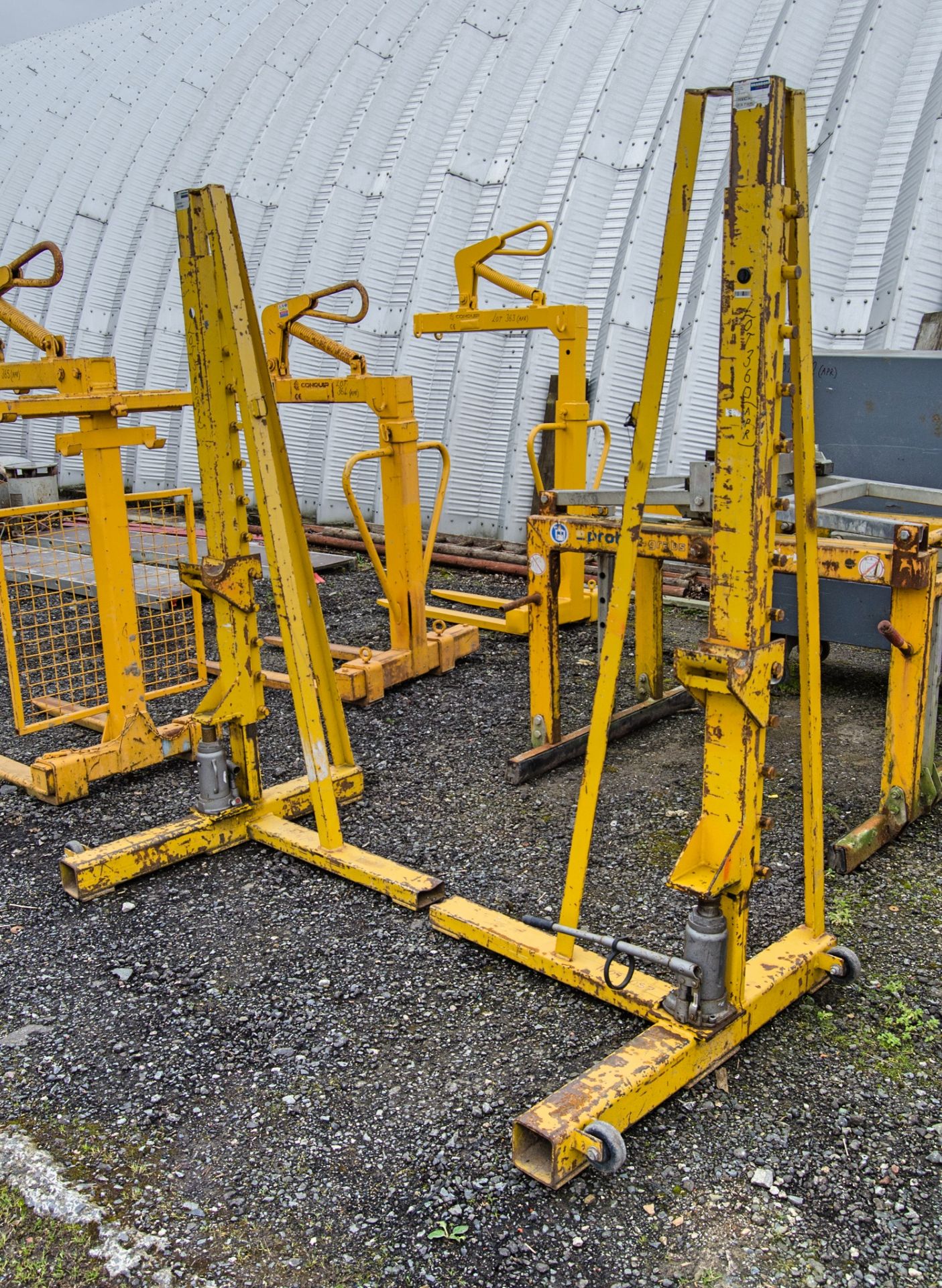 Hydraulic cable drum lift 16091097