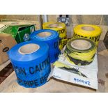 6 - rolls of safety tape