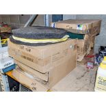 5 - boxes of various floor scrubbing pads