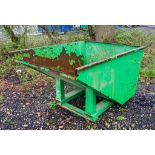 Invicta steel tipping skip A1176593