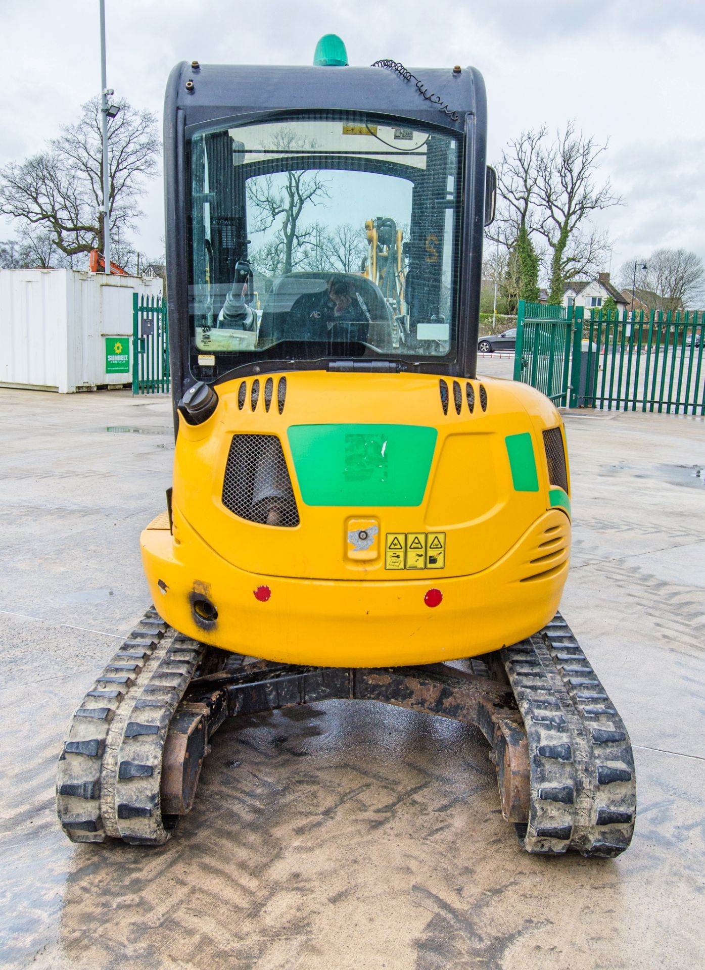 JCB 8030 ZTS 3 tonne rubber tracked excavator Year: 2018 S/N: 2432920 Recorded Hours: 2328 blade, - Image 6 of 24