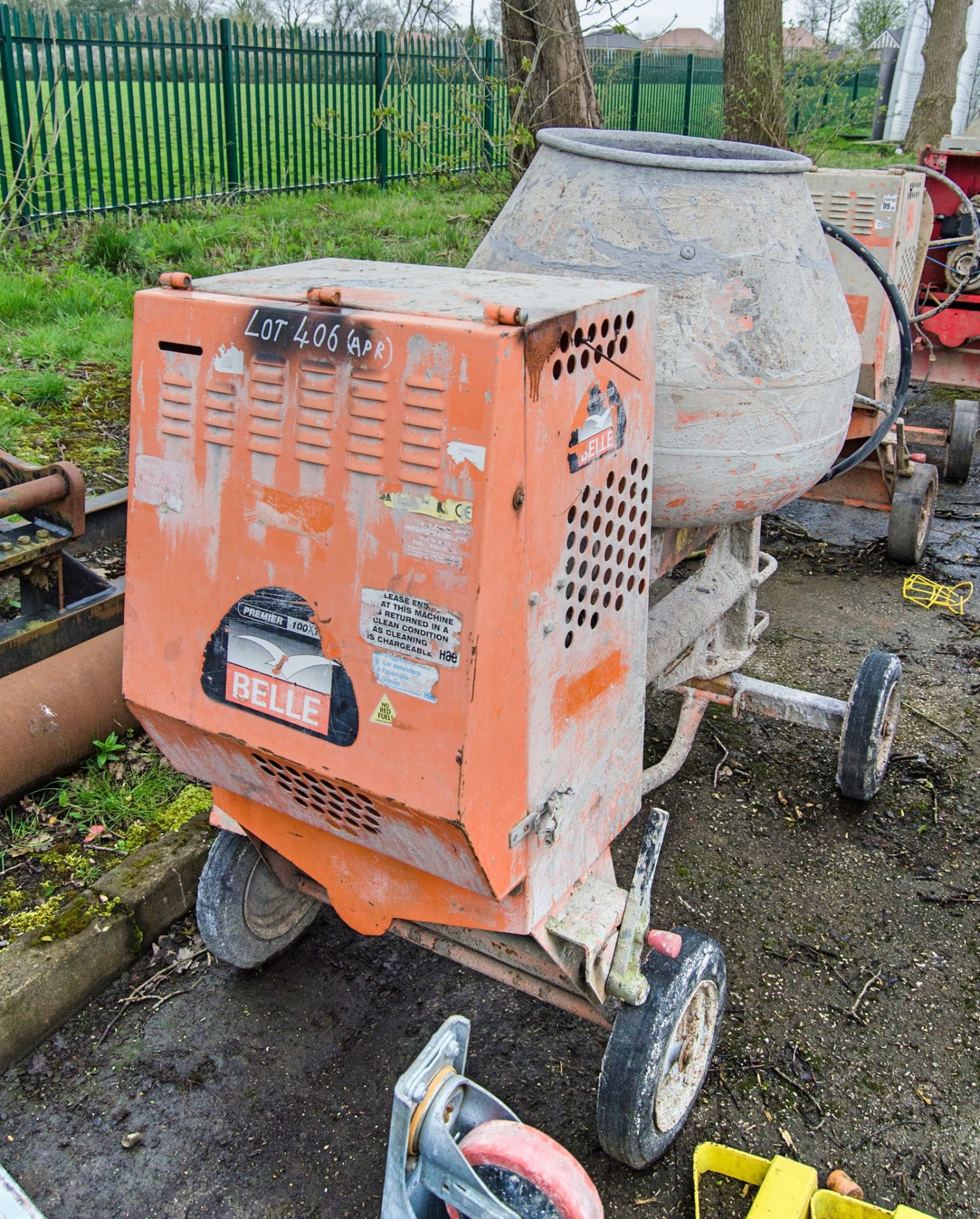 Belle Premier 100XT diesel driven electric start site mixer 10070275