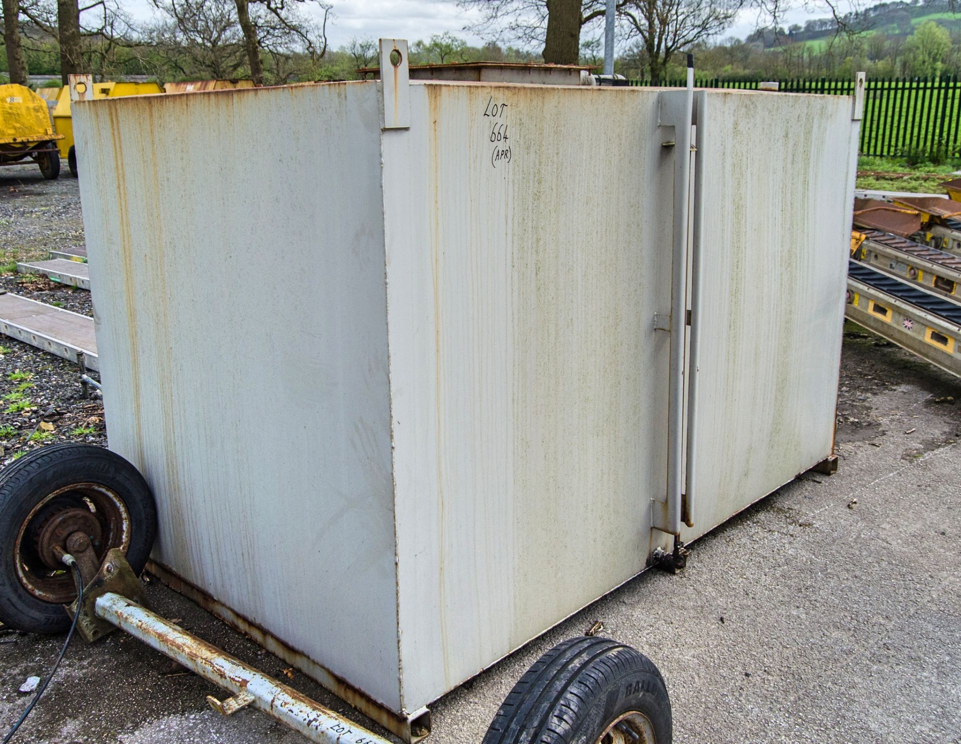 4000 litre steel fuel tank - Bild 2 aus 6