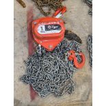 Tiger 1 tonne chain block A1280086