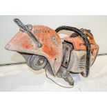 Stihl TS410 petrol driven cut off saw ** Pull cord loose and belt cover missing ** 0227C634