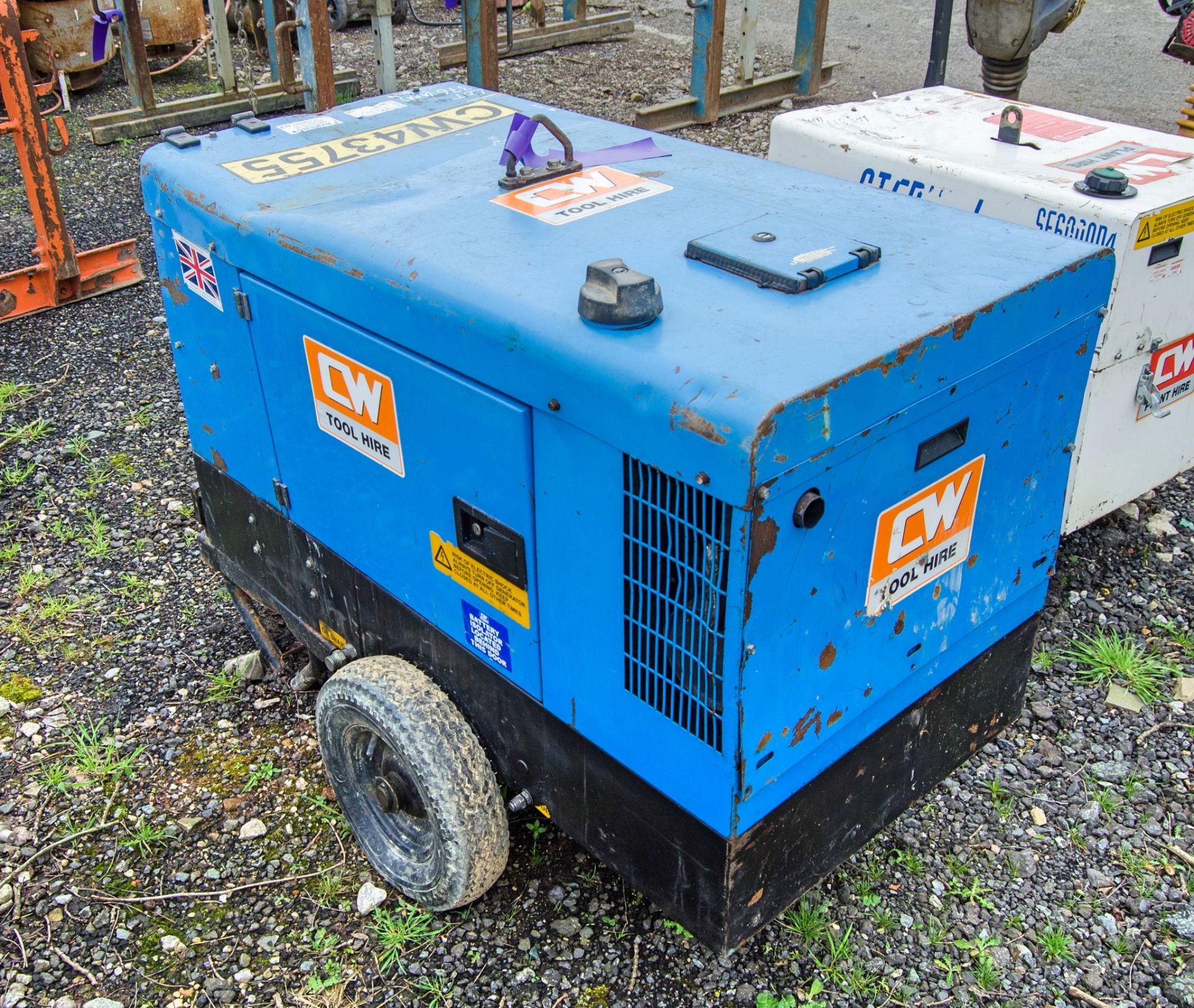 Stephill 10 kva diesel driven generator CW43755 - Image 2 of 5