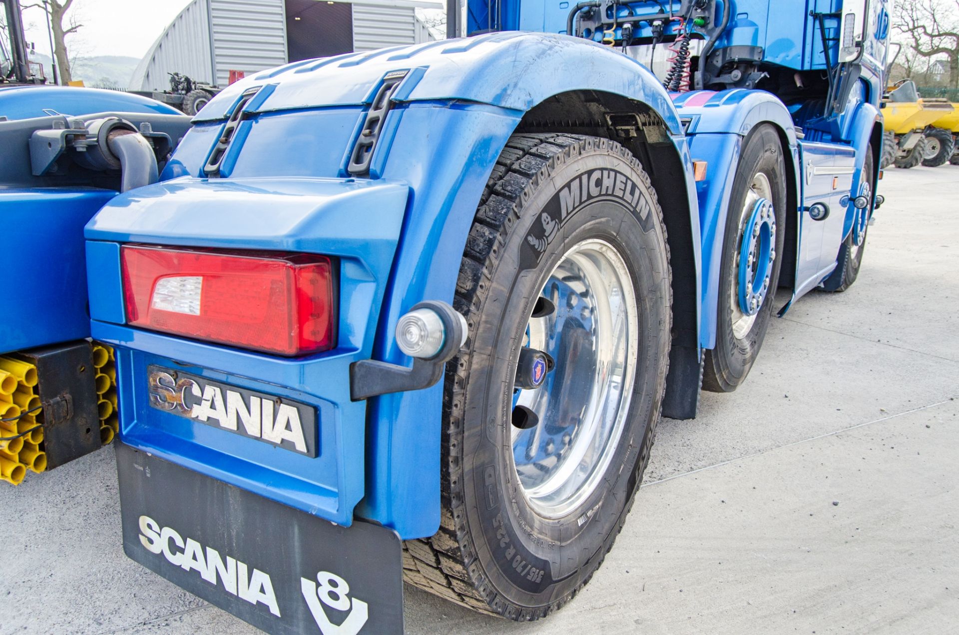 Scania R580 V8 Blue Stream 6x2 tractor unit Registration Number: NO58 LUE  Date of Registration: - Image 16 of 34