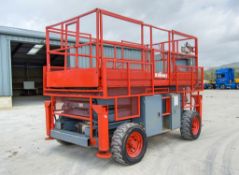 Skyjack SJ8831 diesel driven rough terrain scissor lift access platform Year: 2007 S/N: 3600039