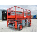 Skyjack SJ8831 diesel driven rough terrain scissor lift access platform Year: 2007 S/N: 3600039