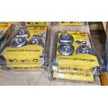 4 - Rolson 3 pack of LED push lights