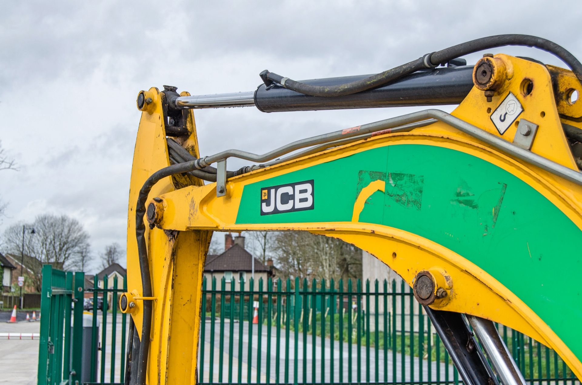 JCB 8030 ZTS 3 tonne rubber tracked excavator Year: 2018 S/N: 2432920 Recorded Hours: 2328 blade, - Image 16 of 24