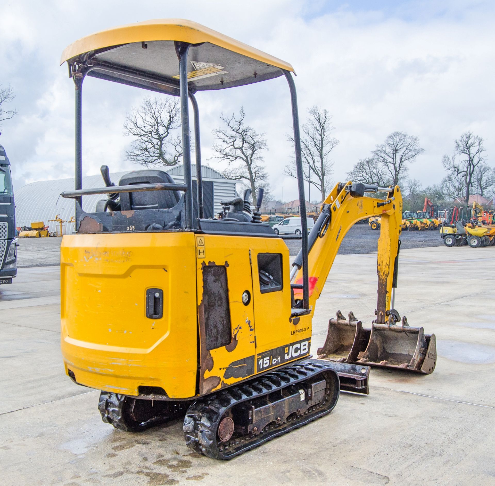 JCB 15C-1 1.5 tonne rubber tracked mini excavator Year: 2019 S/N: 2710395 Recorded Hours: 1300 - Bild 3 aus 24