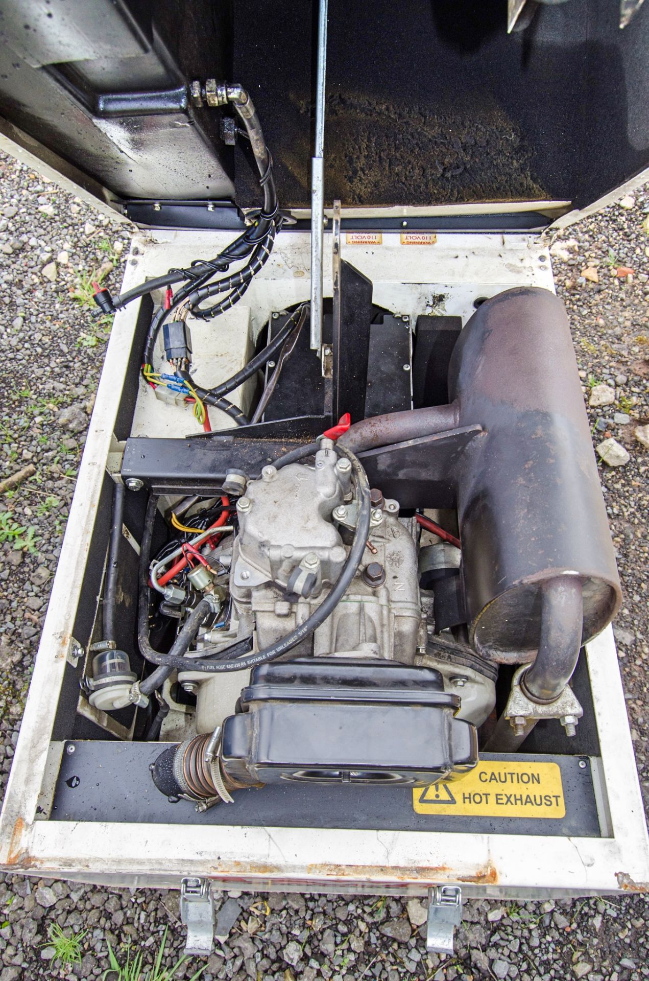Stephill SE6000 6 kva diesel driven generator S/N: 278554 Recorded Hours: 1355 CW44212 ** Electrical - Image 4 of 4