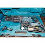 Makita JR3060T 110v reciprocating saw c/w carry case 0261022