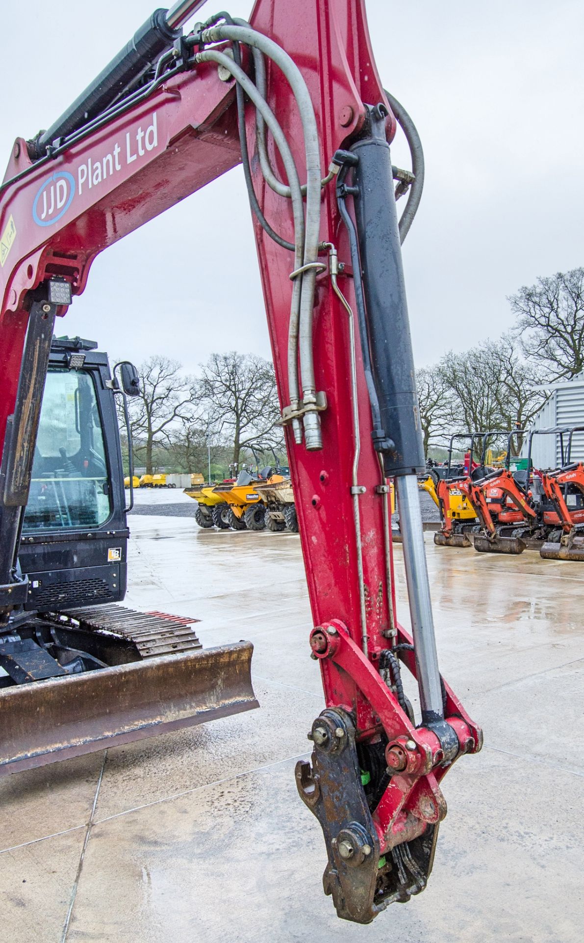 Yanmar VI0 82 VIPPS 2i 8 tonne steel tracked excavator Year: 2022 S/N: J00962 Recorded Hours: 929 - Image 15 of 27