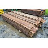 3 - stacks of 8 ft sheet piles