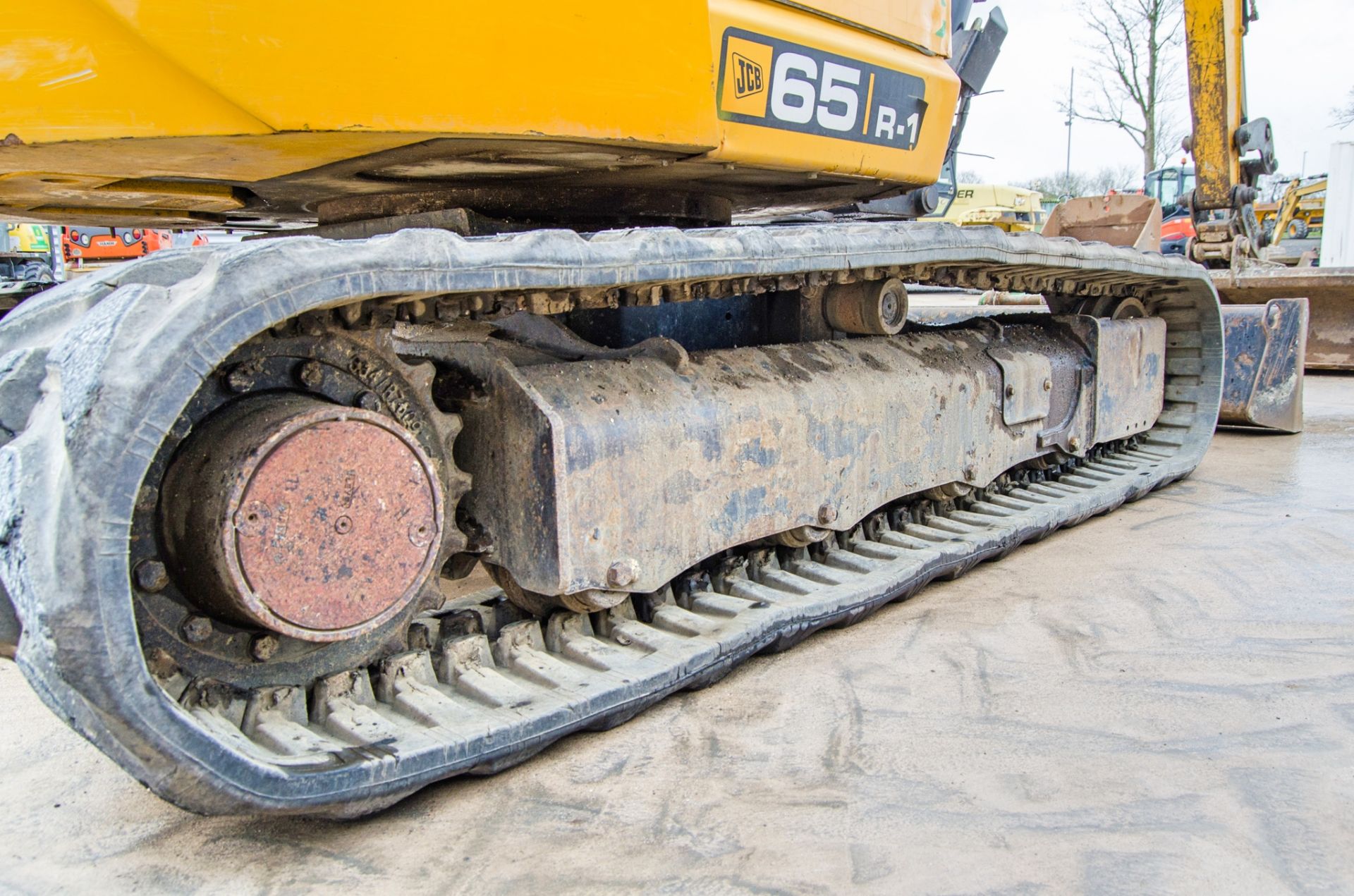 JCB 65 R-1 6.5 tonne rubber tracked excavator Year: 2015 S/N: 1914102 Recorded Hours: 161 (Clock - Image 12 of 26