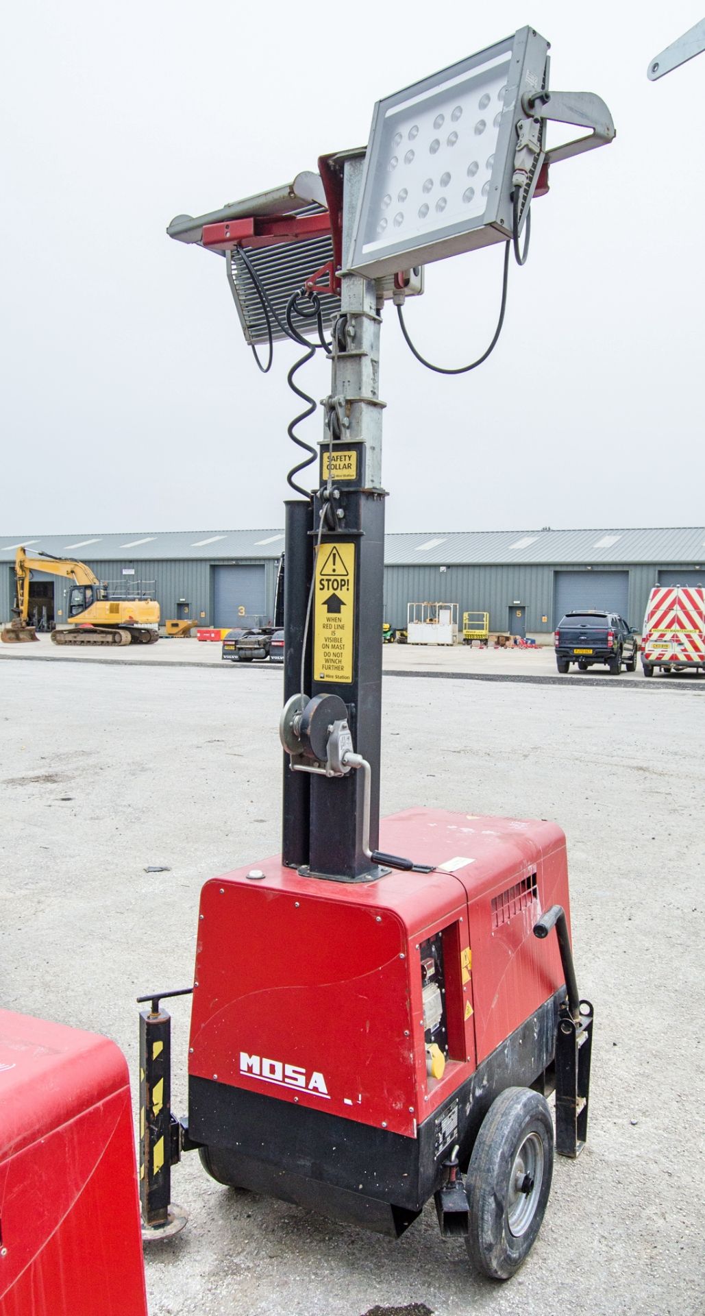 Mosa TF IM diesel driven 2 -head LED lighting tower Year: 2016 S/N: 54260 1611MSA086 - Bild 2 aus 6