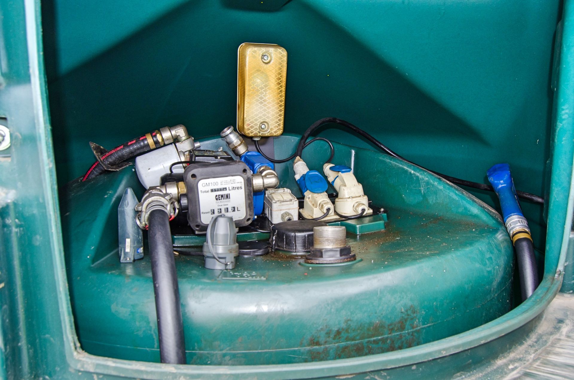 Harlequin 1400FS 1400 litre bunded fuel bowser c/w 240v pump, delivery meter, hose & nozzle - Image 3 of 3