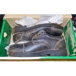 Pair of size 8 Bala steel toe cap work shoes