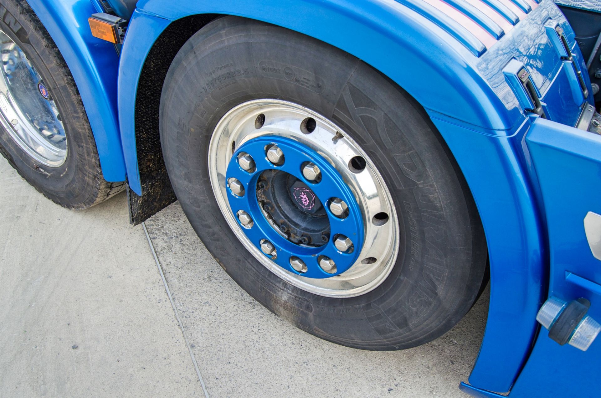 Scania R580 V8 Blue Stream 6x2 tractor unit Registration Number: NO58 LUE  Date of Registration: - Image 18 of 34