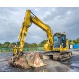 Komatsu PC138 US-11 13.8 tonne steel tracked excavator Year: 2018 S/N: JUF50689 Recorded Hours: 4803