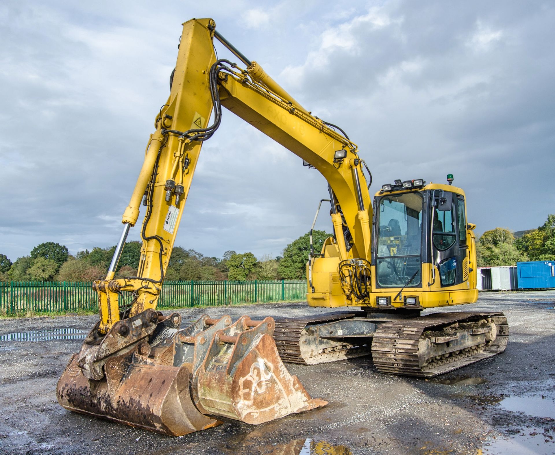 Komatsu PC138 US-11 13.8 tonne steel tracked excavator Year: 2018 S/N: JUF50689 Recorded Hours: 4803