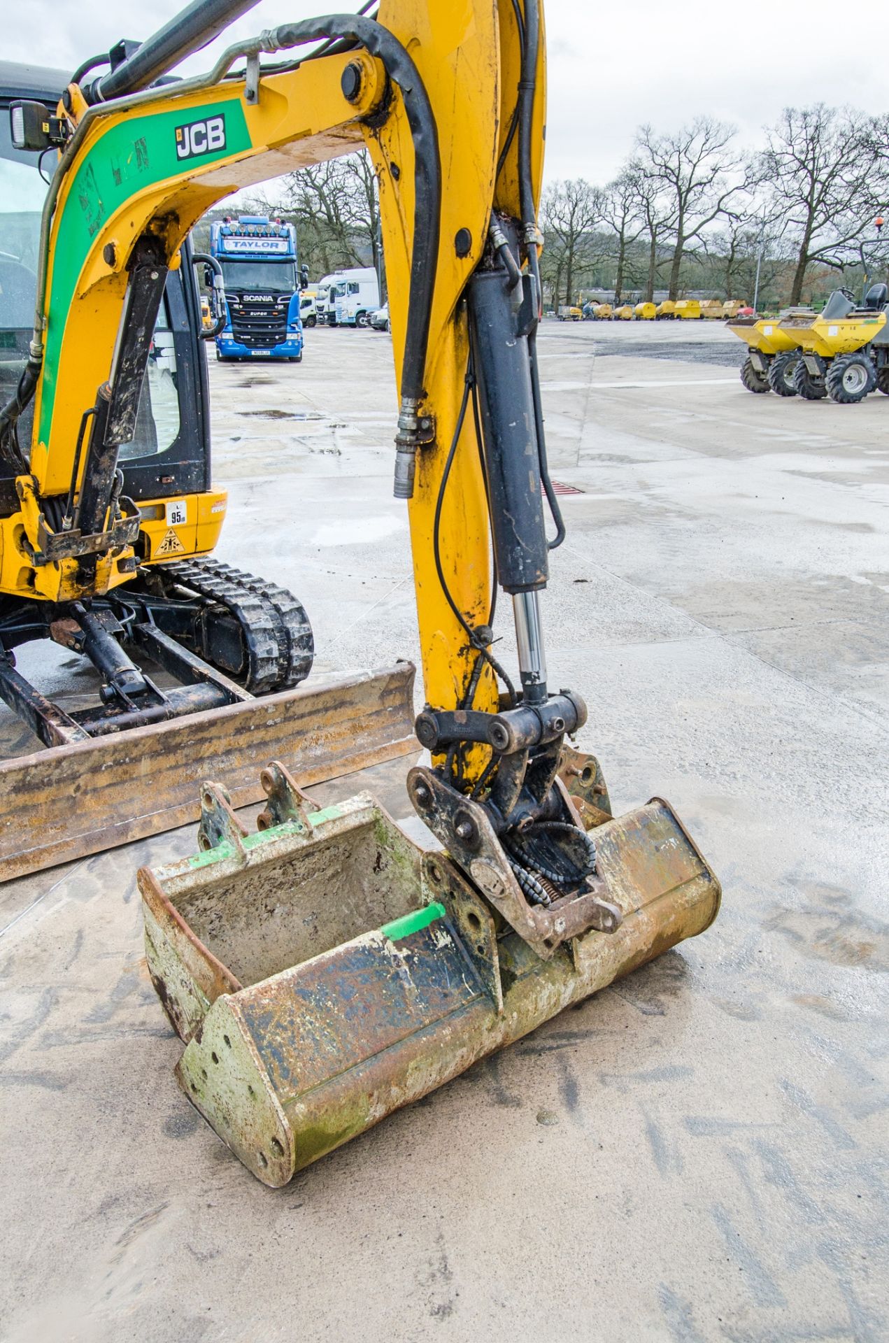 JCB 8030 ZTS 3 tonne rubber tracked excavator Year: 2018 S/N: 2432920 Recorded Hours: 2328 blade, - Bild 15 aus 24