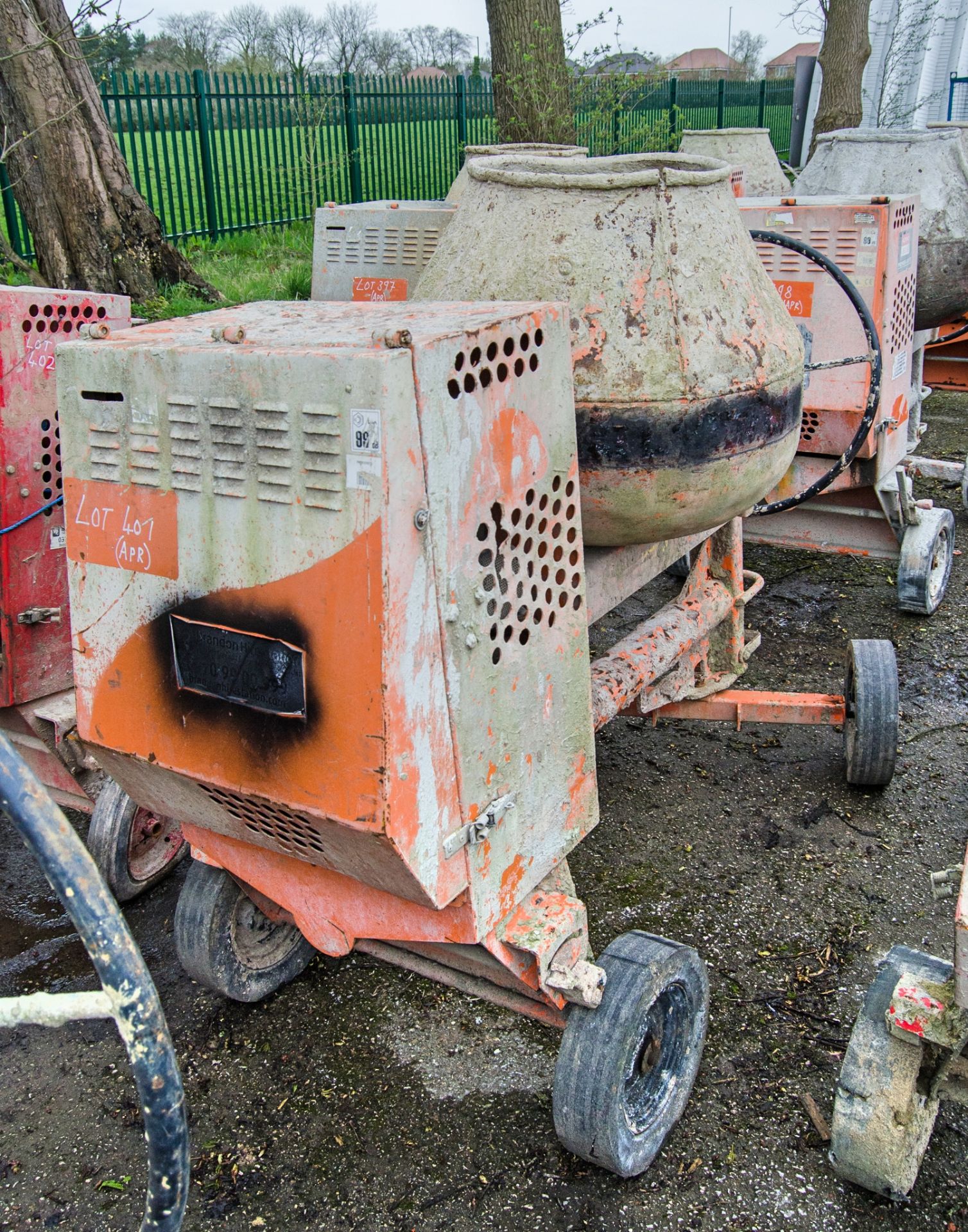 Belle Premier 100XT diesel driven electric start site mixer 15098034