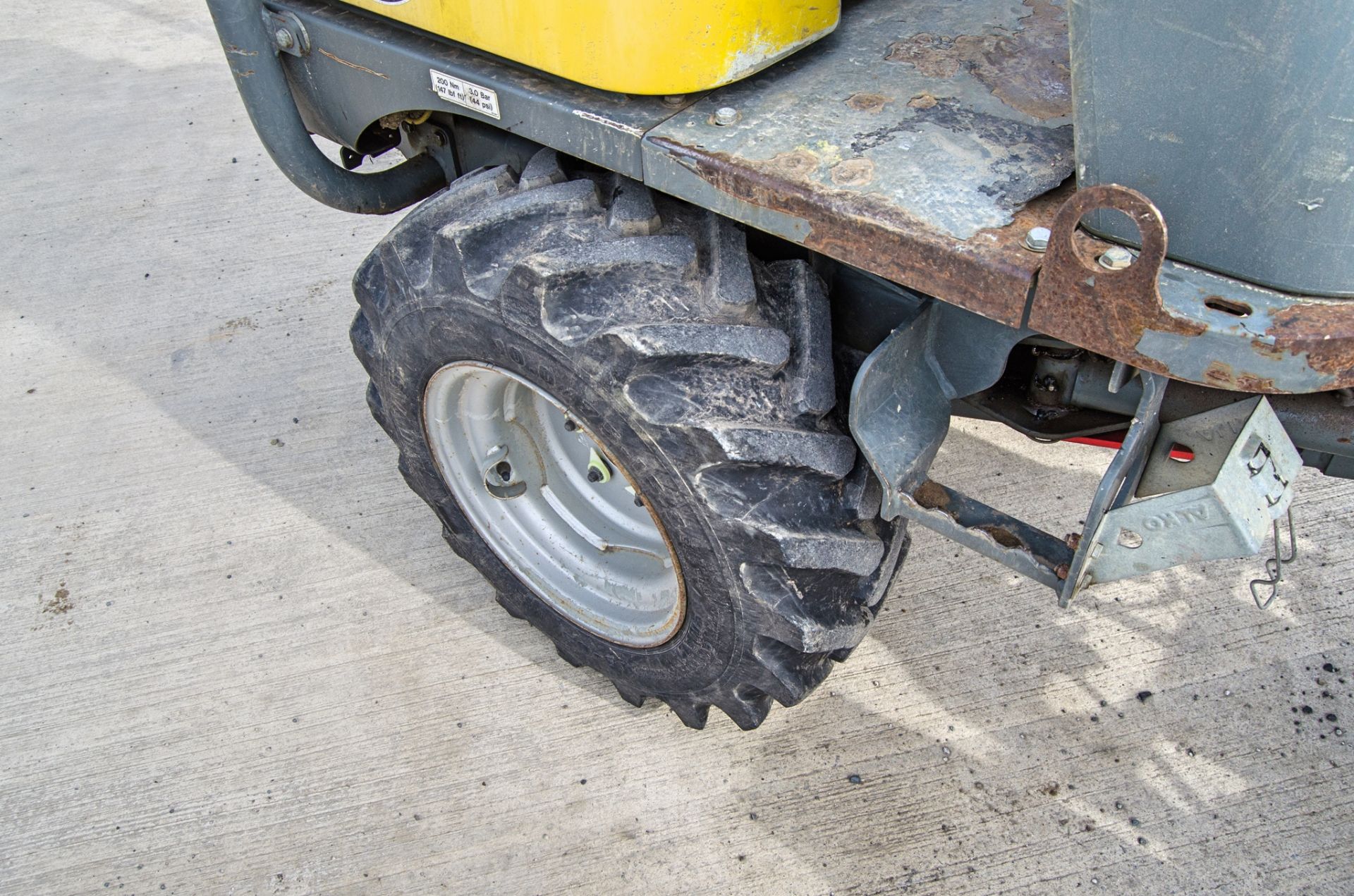 Wacker Neuson 1001 1 tonne hi-tip dumper Year: 2016 S/N: CPAL00691 Recorded Hours: 1238 A742185 - Bild 15 aus 24