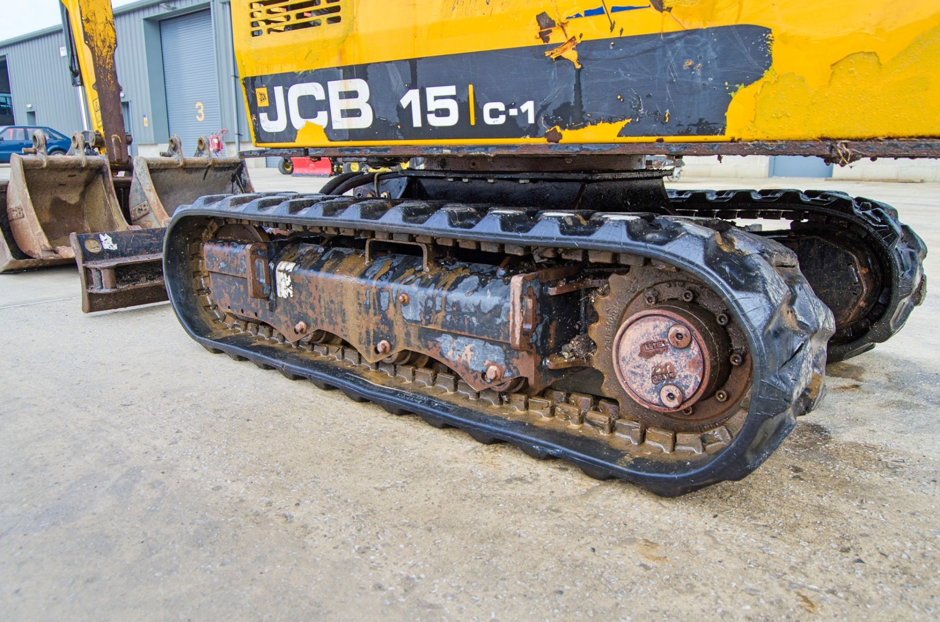 JCB 15C-1 1.5 tonne rubber tracked mini excavator Year: 2019 S/N: 2710395 Recorded Hours: 1300 - Bild 10 aus 24