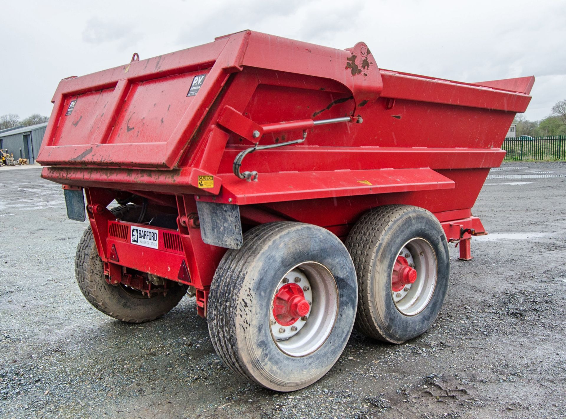Barford D15 15 tonne dump trailer Year: 2022 S/N: 400318 3378 - Image 3 of 9