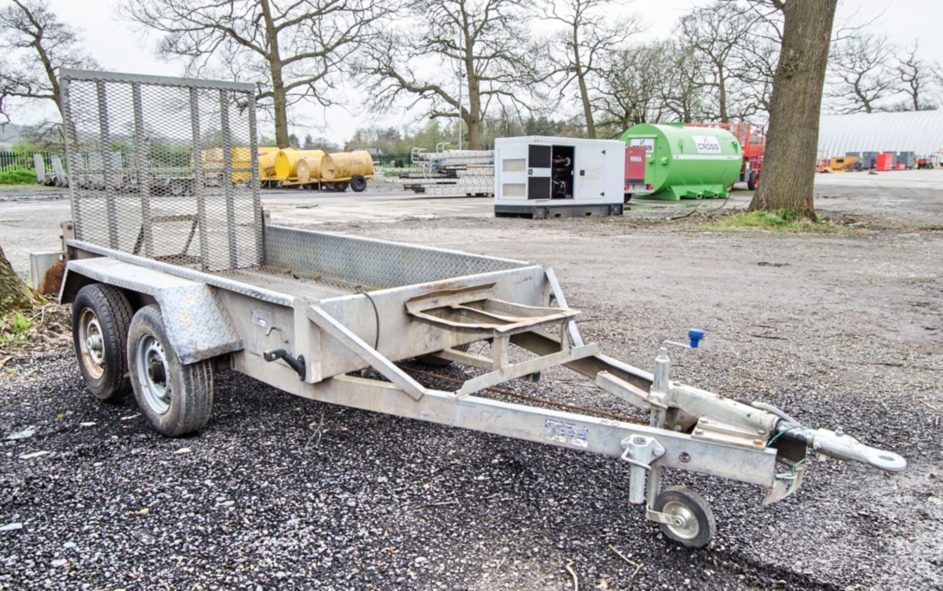 Indespension AD2000 8ft x 4ft tandem axle plant trailer S/N: 080598 50 - Bild 2 aus 6