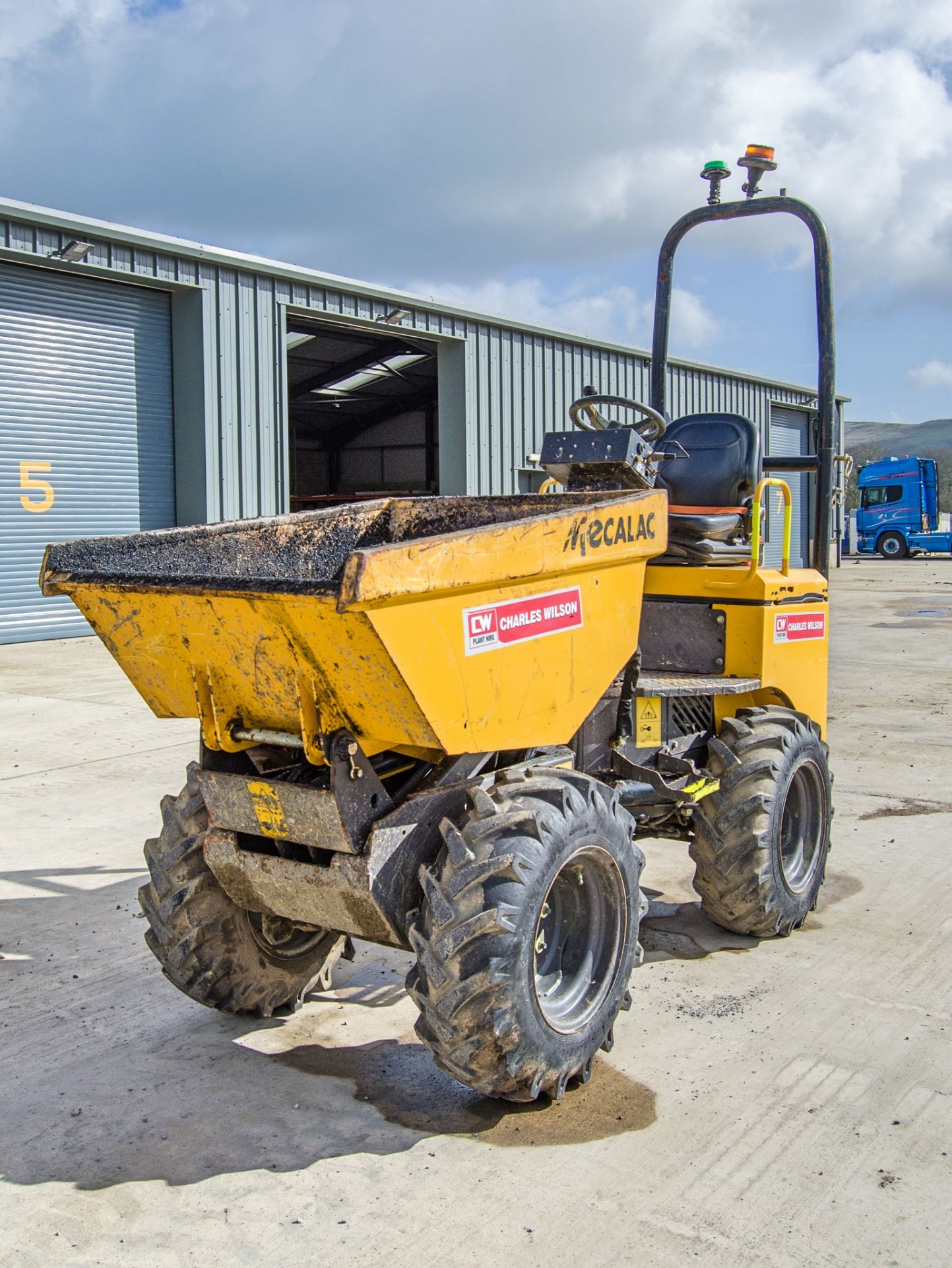 Mecalac Ta1eh 1 tonne hi-tip dumper Year: 2018 S/N: EJ9NY6011 Recorded Hours: 1209 329751