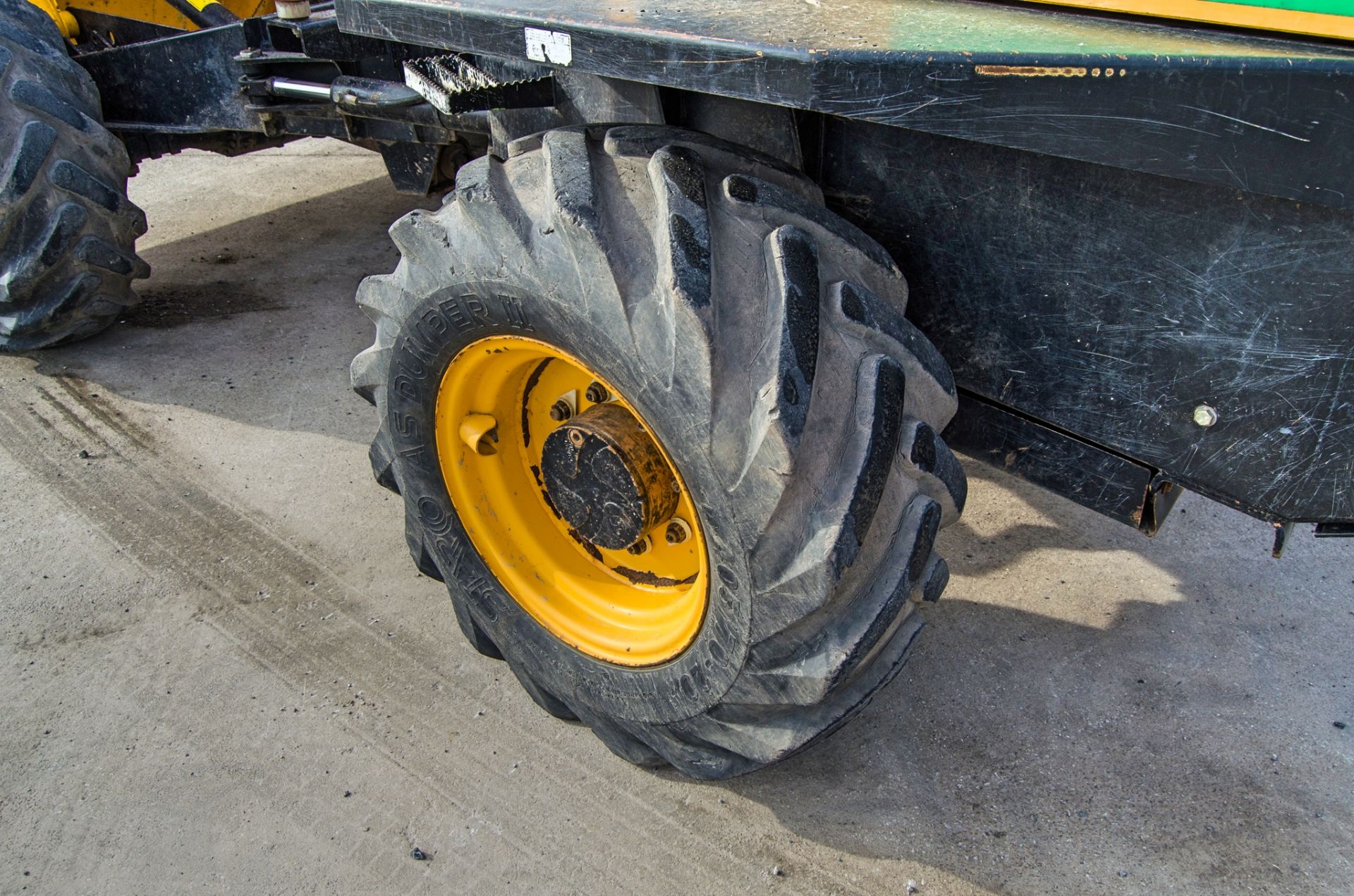 JCB 6 tonne straight skip dumper Year: 2016 S/N: EGGRK0309 Recorded Hours: 1383 A727185 - Image 14 of 23