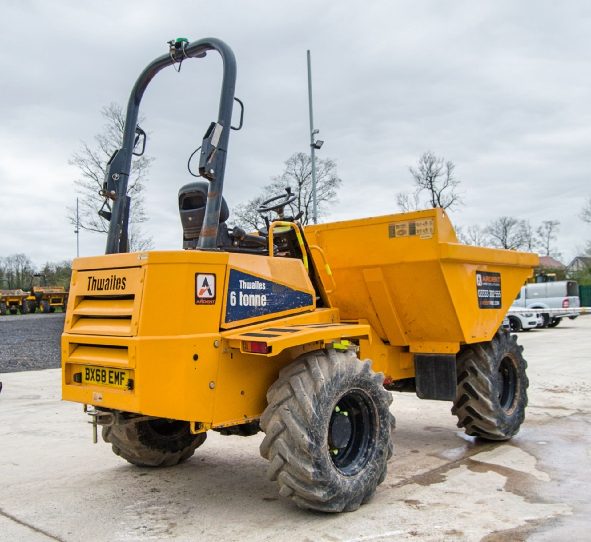 Thwaites 6 tonne straight skip dumper Year: 2019 S/N: 1905E5025 Recorded Hours: 1023 06DU0060 - Bild 3 aus 22