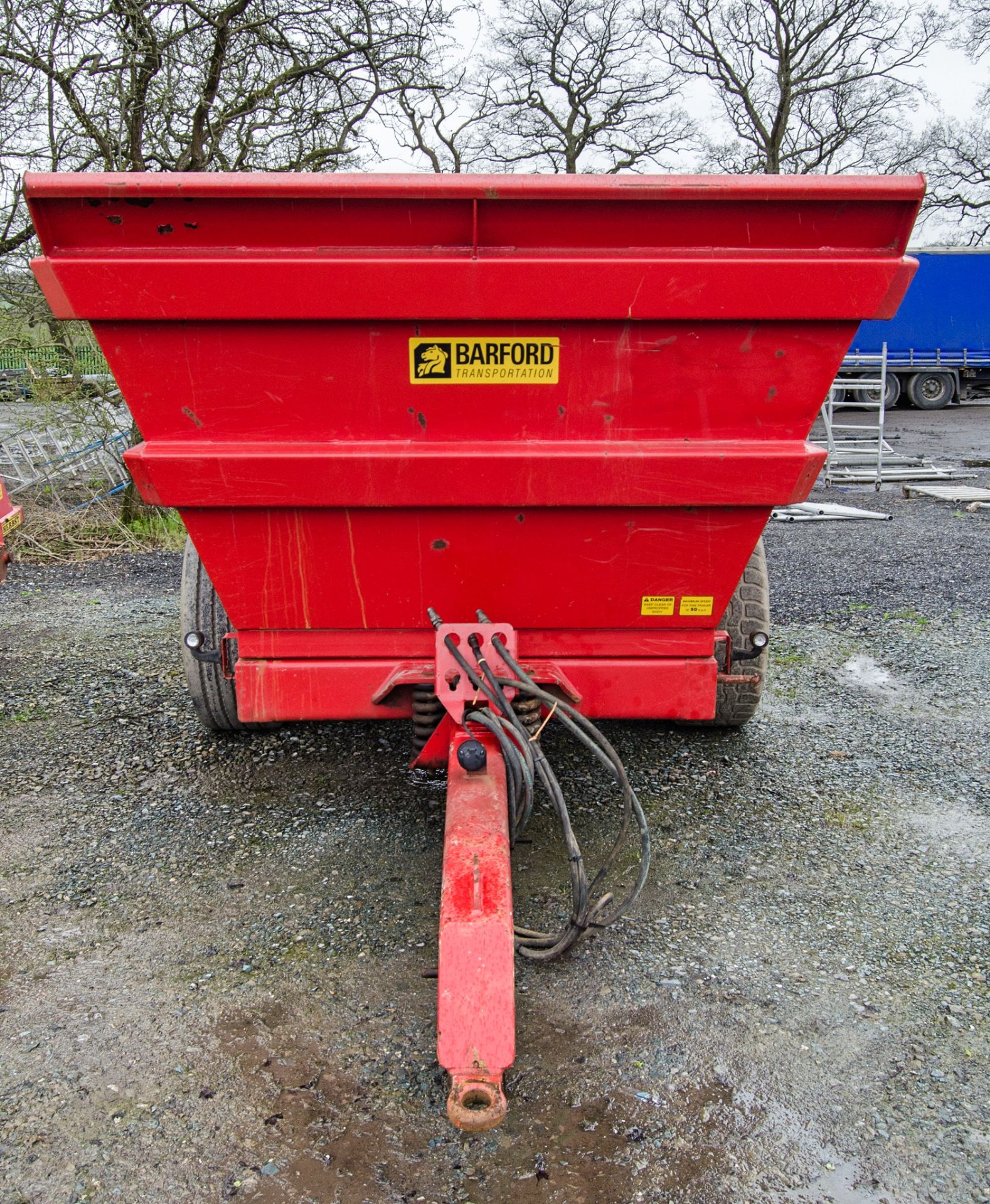 Barford D15 15 tonne dump trailer Year: 2021 S/N: 400125 - Image 5 of 9