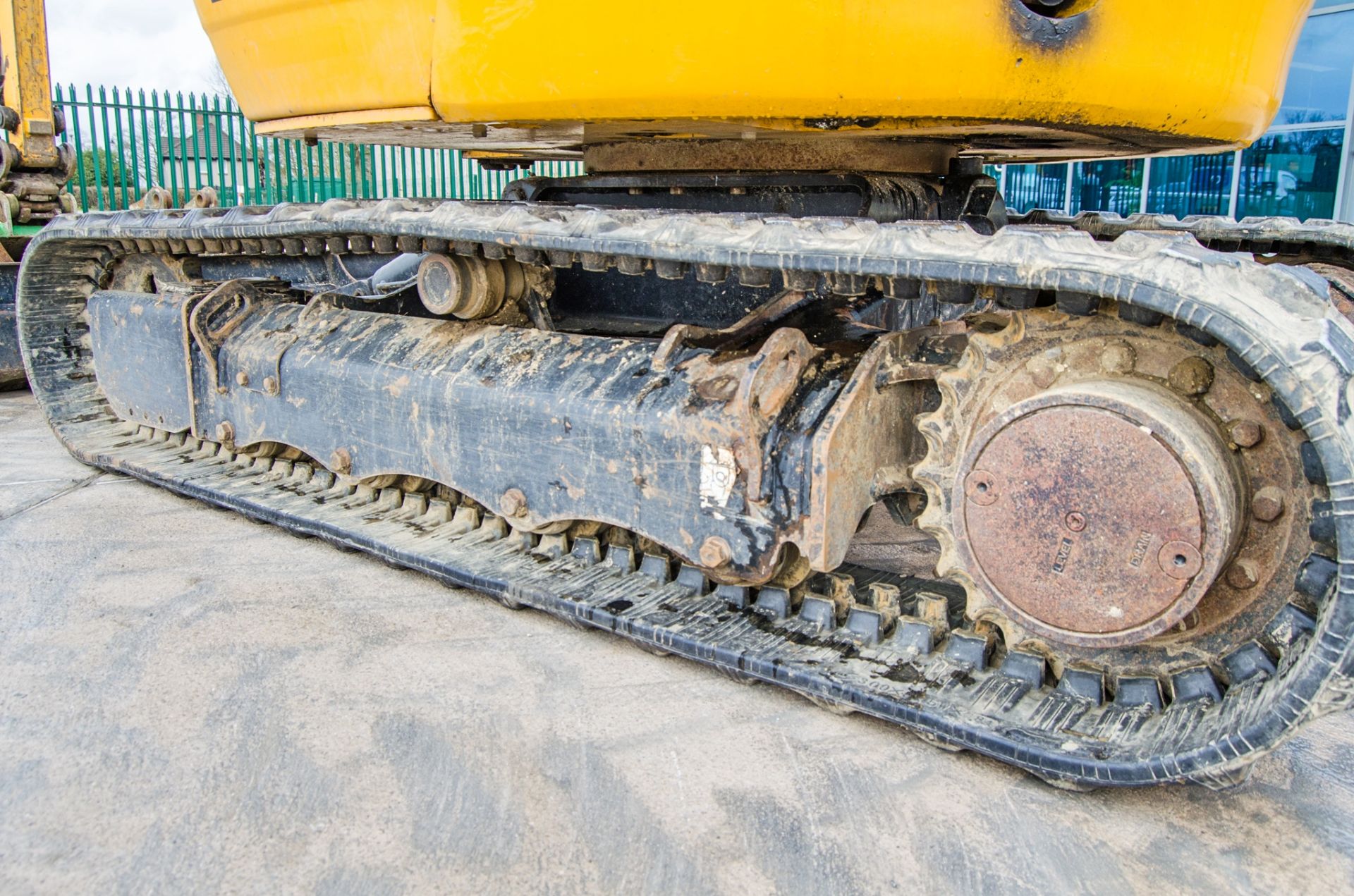 JCB 8030 ZTS 3 tonne rubber tracked excavator Year: 2018 S/N: 2432920 Recorded Hours: 2328 blade, - Image 10 of 24