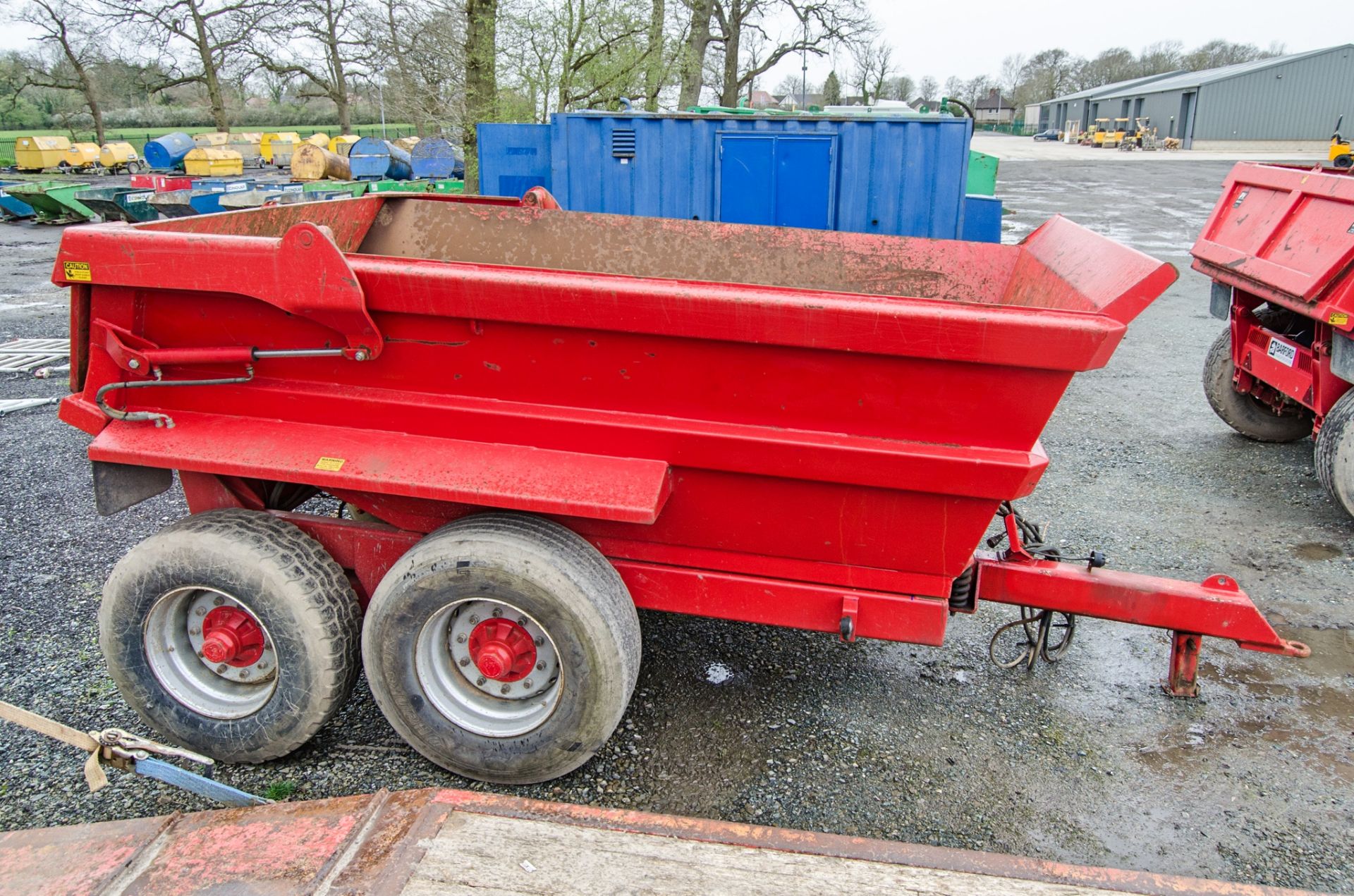 Barford D15 15 tonne dump trailer Year: 2021 S/N: 400125 - Image 8 of 9