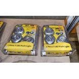 4 - Rolson 3 pack of LED push lights