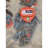 Tiger 1 tonne chain block A1276625