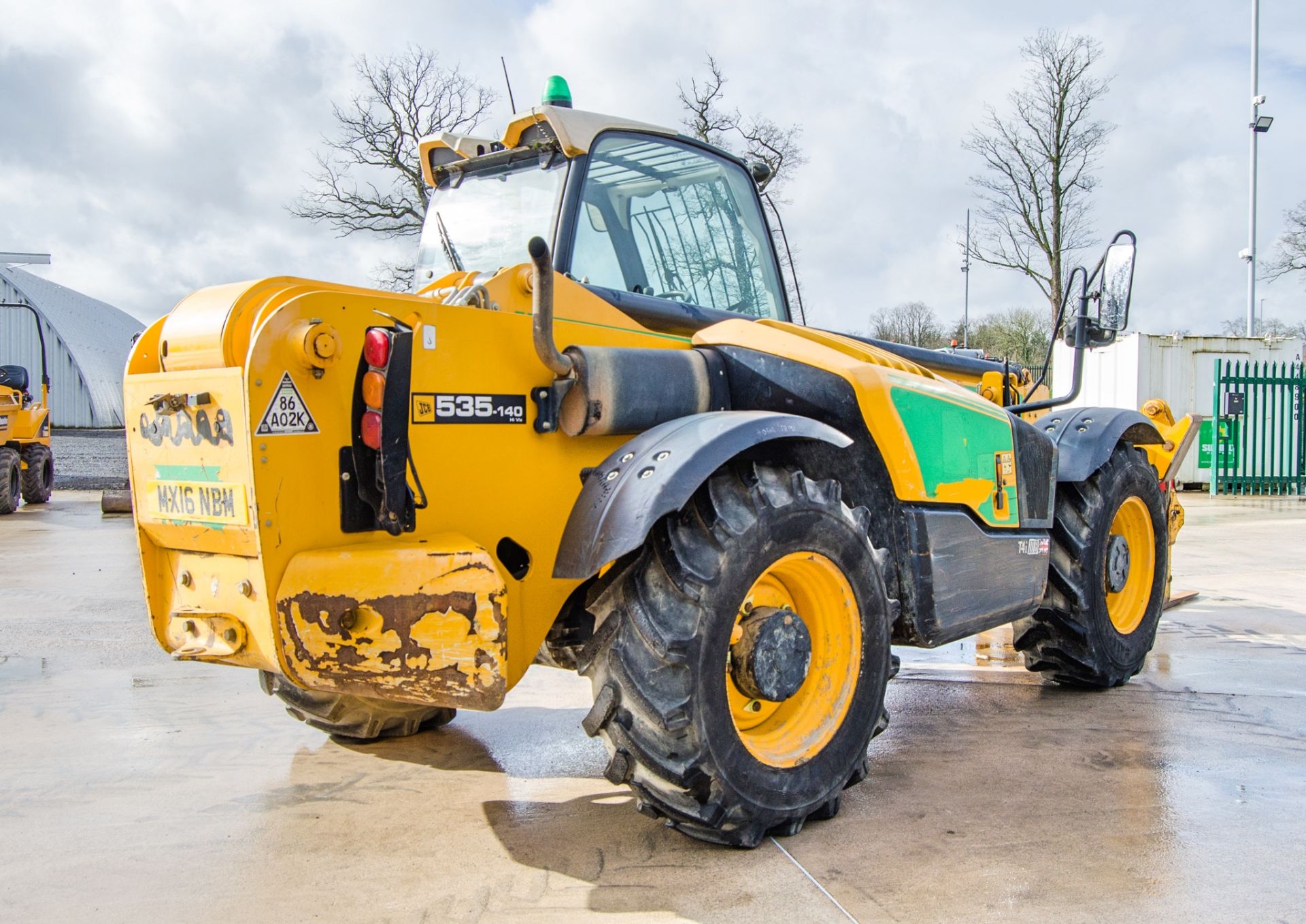 JCB 535-140 Hi-Viz T4i IIIB 14 metre telescopic handler Year: 2016 S/N: 2461310 Recorded Hours: 7688 - Bild 3 aus 27