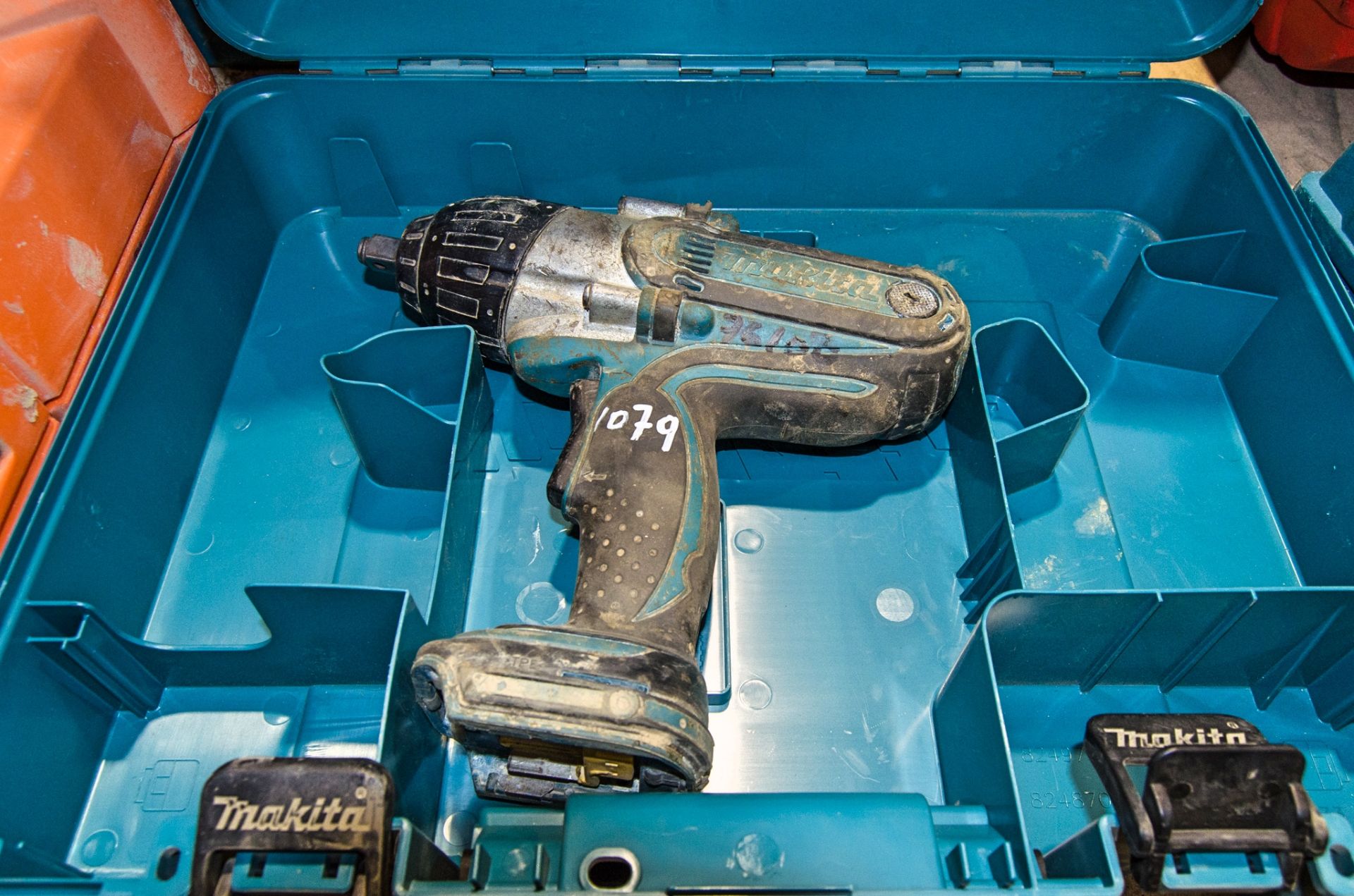 Makita 18v cordless 1/2 inch drive impact gun c/w carry case ** No battery or charger ** 76108