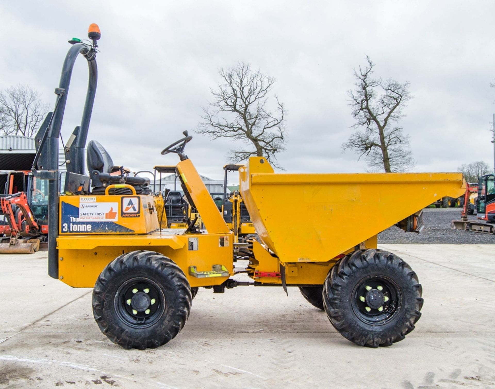 Thwaites 3 tonne straight skip dumper Year: 2019 S/N: 915E5258 Recorded Hours: 1041 03DU0113 - Bild 7 aus 22