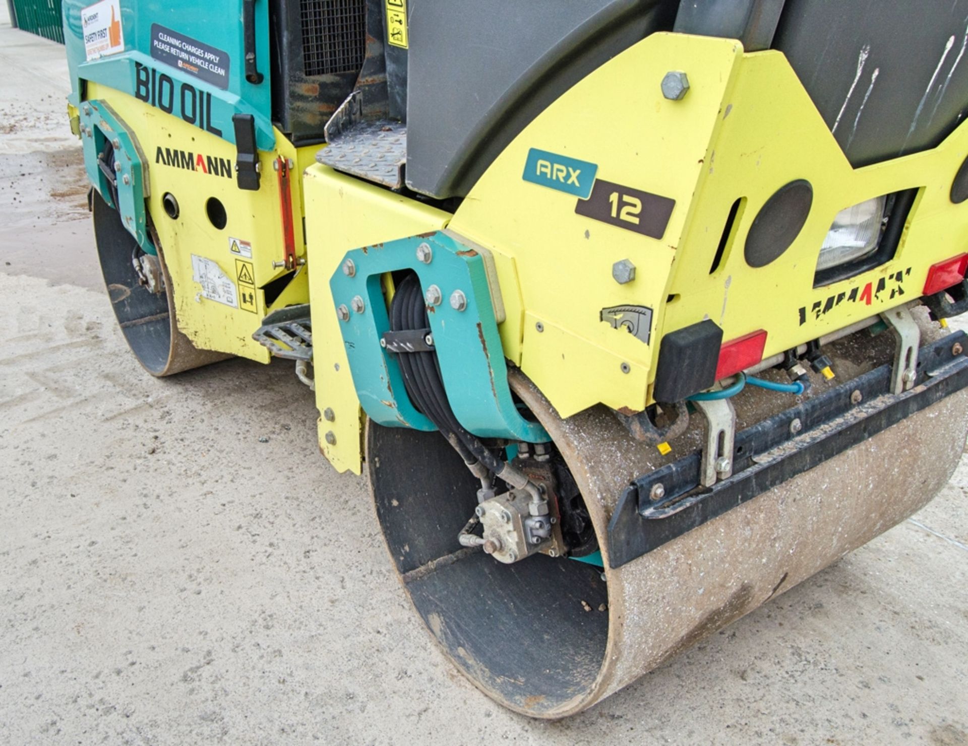 Ammann ARX12 double drum ride on roller Year: 2021 S/N: 3003619 Recorded Hours: 277 RTD080052 - Image 11 of 20
